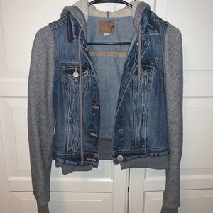 American Eagle xs Jean Jacket sweatshirt